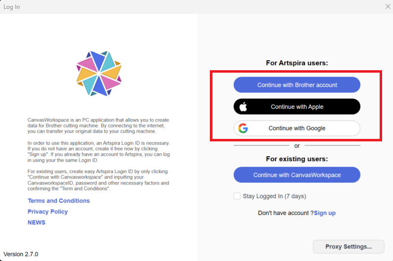 login